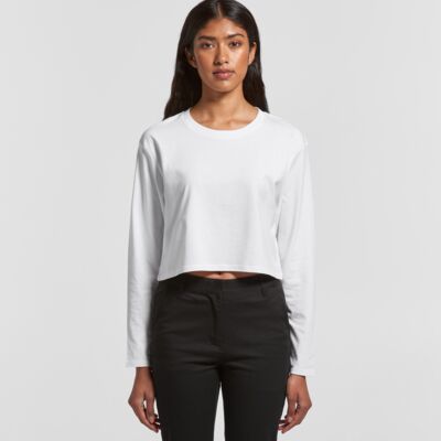 Women's Crop Long Sleeve Tee Thumbnail