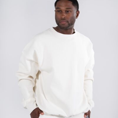 Adult's Easy Fit Oversize Crew Neck Fleece Thumbnail