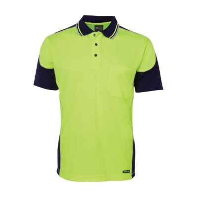 JB's HI VIS Contrast Piping Polo Thumbnail