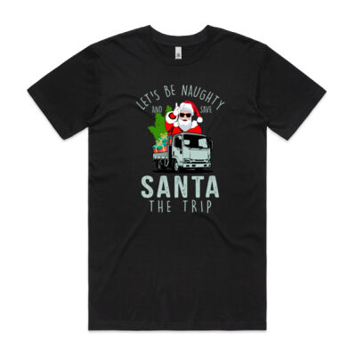 Mens 'Let's be naughty' Tee Thumbnail