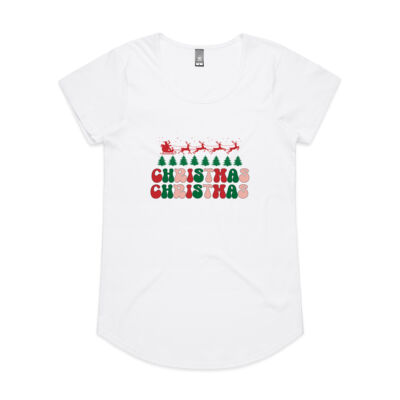 Womens Christmas Tee Thumbnail