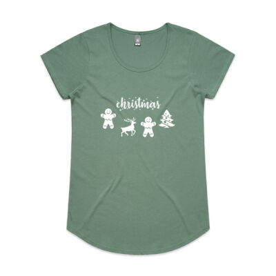 Womens Christmas Tee Thumbnail