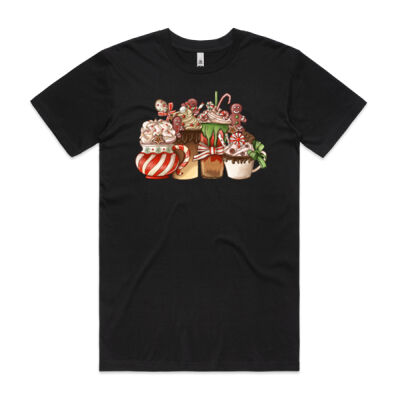 Mens Christmas Coffee Tee Thumbnail