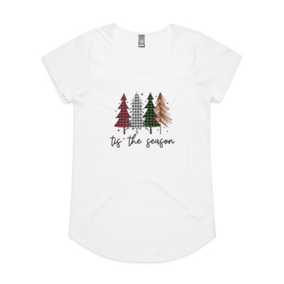 Womens 'Tis the season' Tee Thumbnail