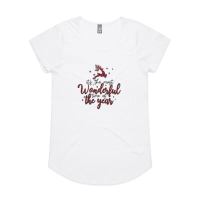 Womens 'Most wonderful time of year' Tee Thumbnail