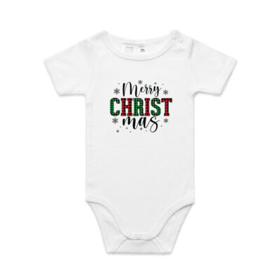 Baby 'Merry Christmas' Bodysuit Thumbnail