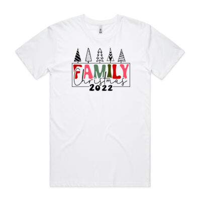 Mens 'Family Christmas 2022' Tee Thumbnail