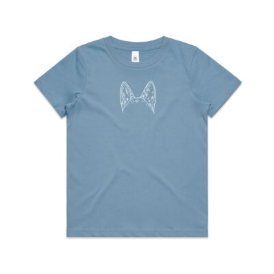 Kids German Shepherd Ears Tee Thumbnail