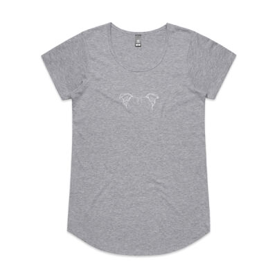 Womens Staffy Ears Tee Thumbnail