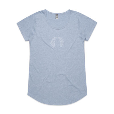 Womens St Bernard Ears Tee Thumbnail