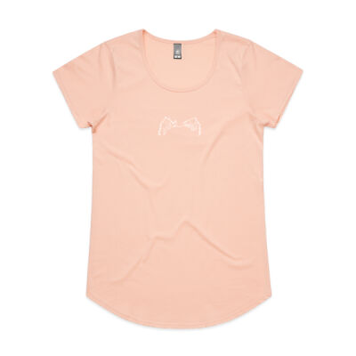 Womens Pomeranian Ears Tee Thumbnail