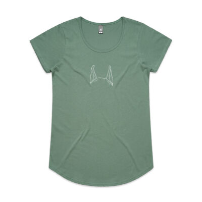 Womens Boxer Ears Tee Thumbnail