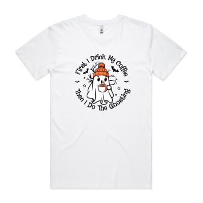 Coffee and Ghosting Tee Thumbnail